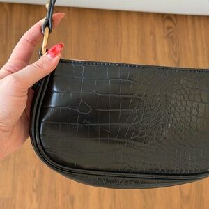 ASOS black mini shoulder bag